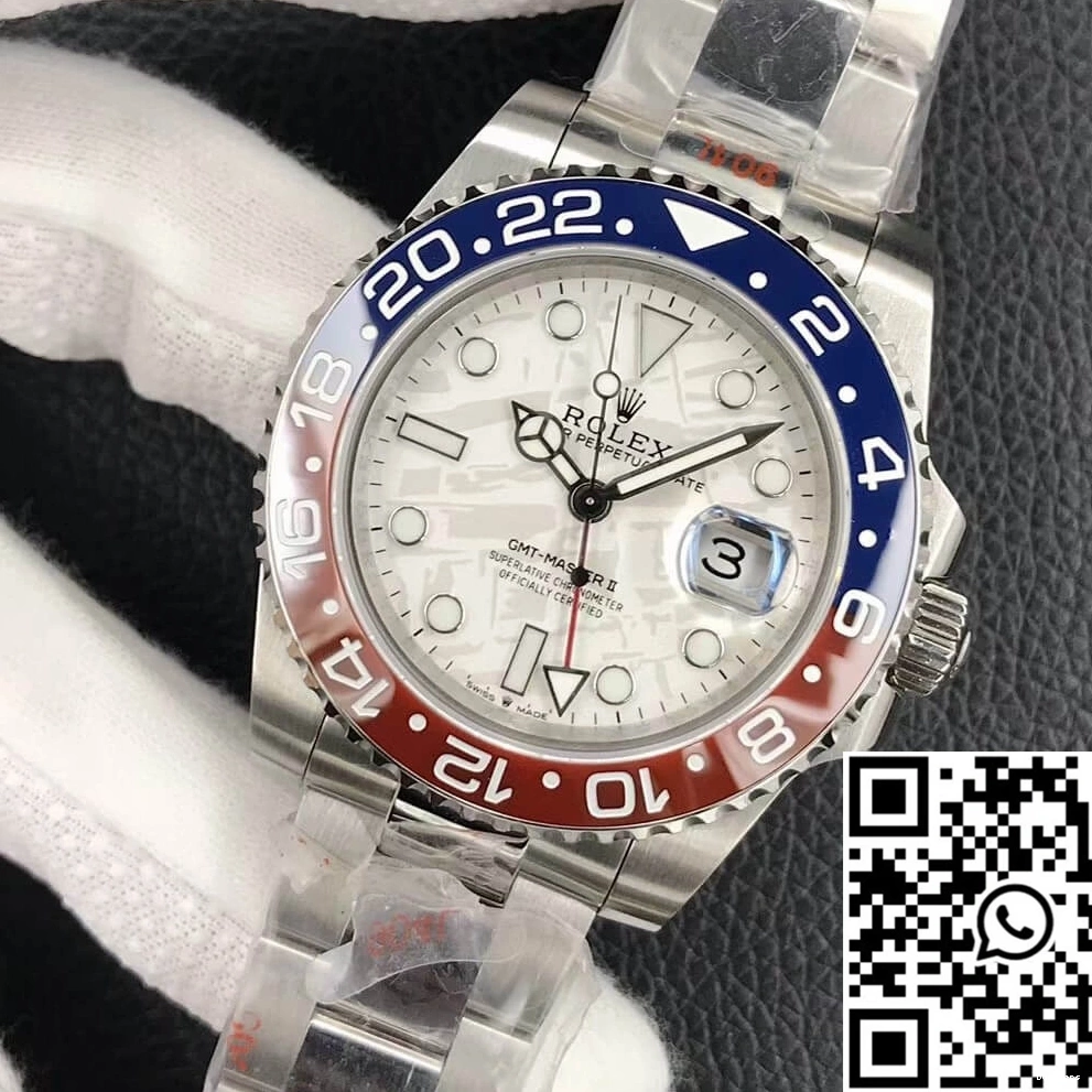 Dial Rolex II GMT Factory 126719BLRO-0002 Meteorite Master GM 0107